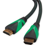 Roline green HDMI Csatlakozókábel HDMI-A dugó, HDMI-A dugó 1.00 m Fekete 11.44.6010 8K UHD, Halogénmentes, TPE köpeny HDMI kábel