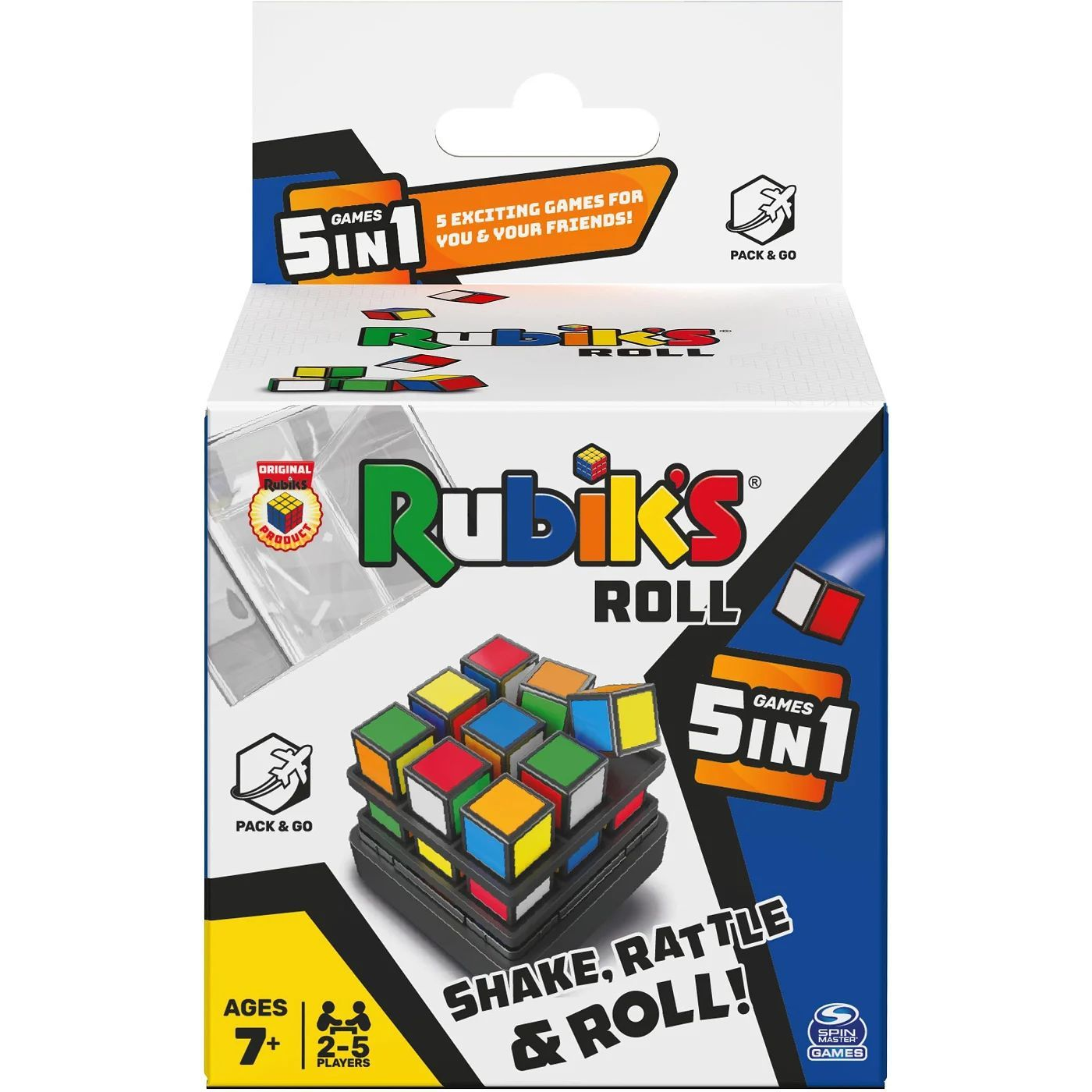 Rubik Pörgess és játssz! 5 az 1-ben társasjáték (6063877)