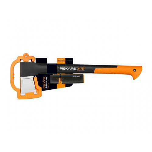 Fiskars X17 hasító fejsze és Xsharp élező (1020182)