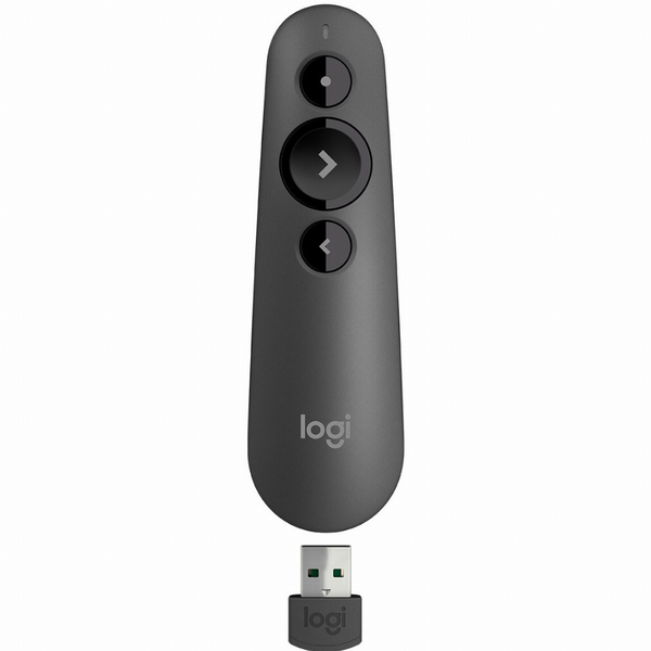 Logitech R500 мултимедиен презентатор Bluetooth/RF Графит