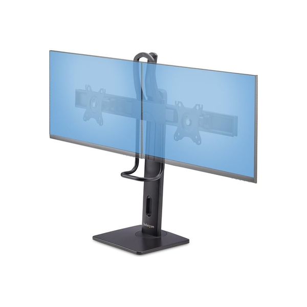 StarTech.com 2MC1S-MONITOR-STAND skærmbeslag og -stativer 68,6 cm (27") Skrivebord Sort