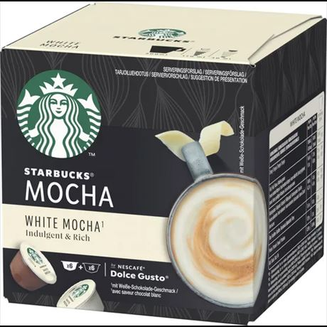 Nescafé Starbucks Dolce Gusto White Mocha kapszula 12db