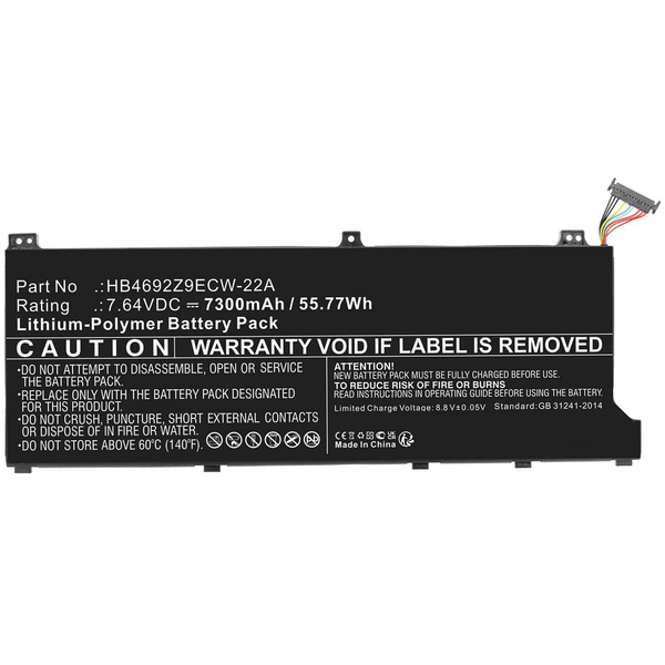 Battery 55.77Wh Li-Polymer