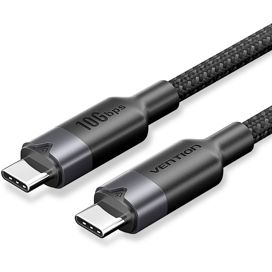 Vention USB 3.2 Gen 2 Type-c Cable 0,5m Black (TRGBD)