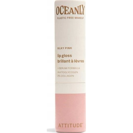  Attitude Attitude Oceanly, Błyszczyk do ust, Silky Pink, 3,4 g