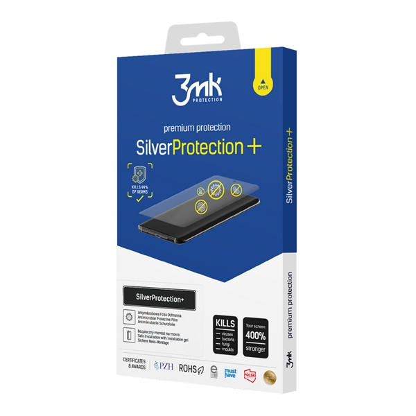 3mk SILVERPROTECTION+ képernyővédő fólia 2db (antibakteriális, HYDROGÉL öngyógyító, külső + belső kijelző) ÁTLÁTSZÓ Samsung Galaxy Z Flip7 (SM-F766) (GP-172242)
