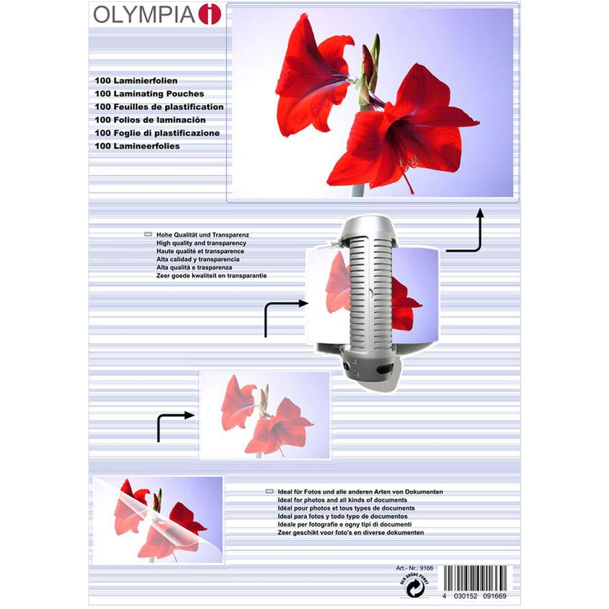 Olympia 80 mikron A4 lamináló fólia (25 db / csomag) (9181)
