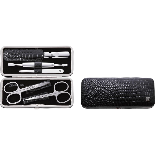 ZWILLING 97507-004-0 Manikűr/Pedikűr Eszköz Készlet Rozsdamentes Acél Fekete
