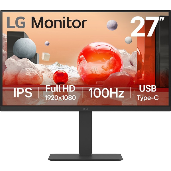 LG 27BA650-B Monitor PC 68,6 cm (27") 1920 x 1080 Pixel Full HD LCD Nero