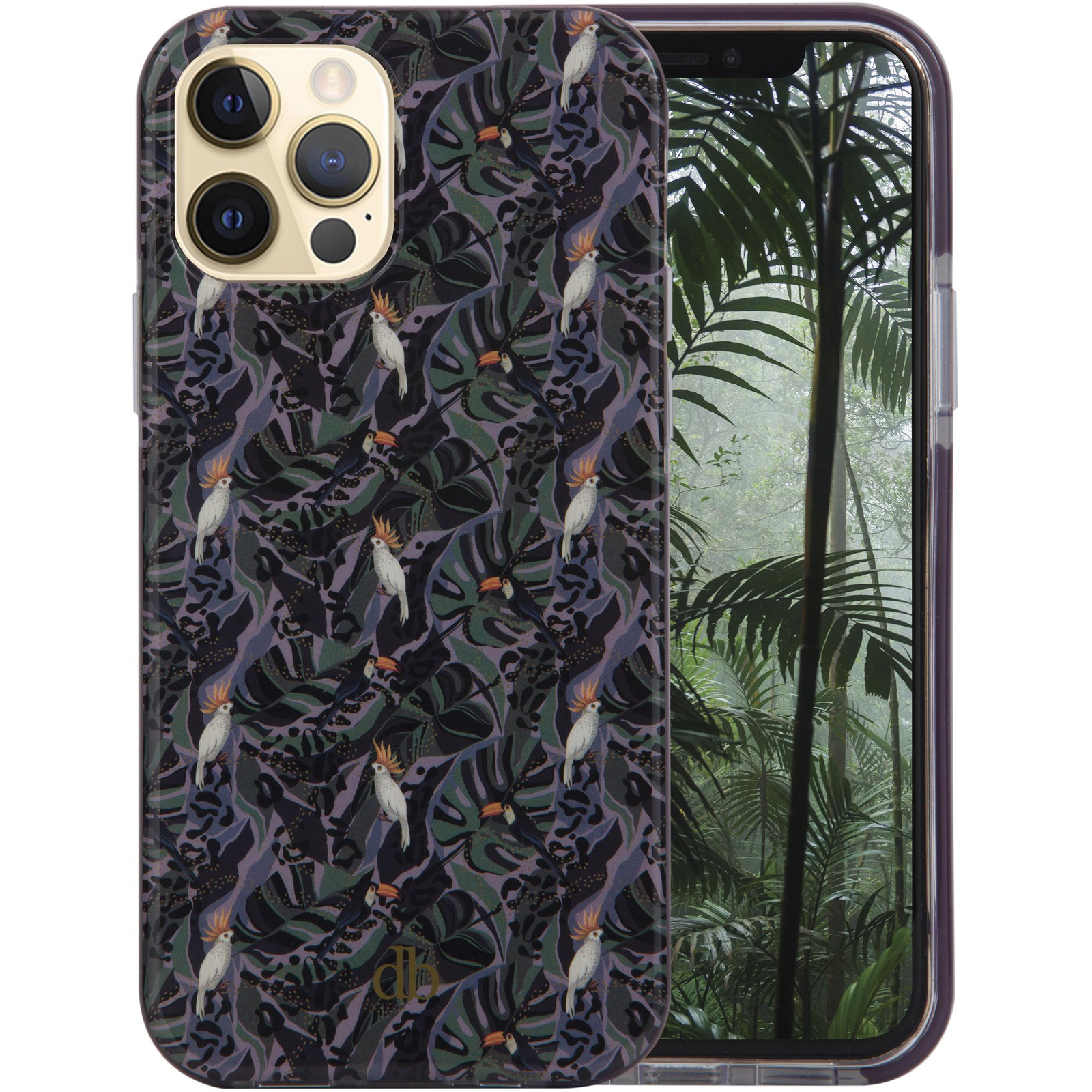 dbramante1928 Capri iPhone 13 Pro Max Rainforest tok (CA67PTRF5542)