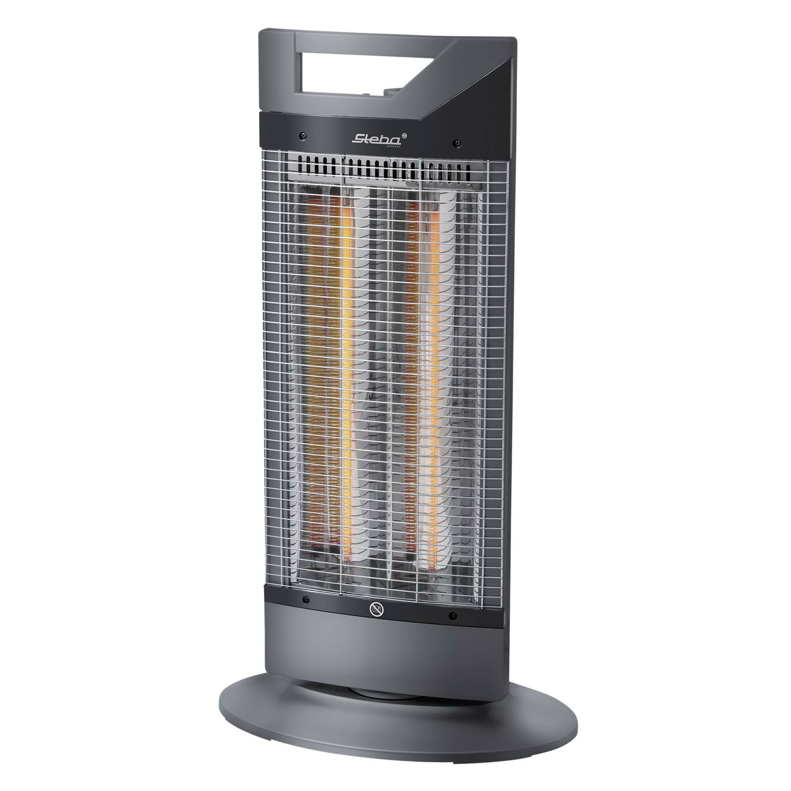 Steba CH1 ECO Szénszálas Szabadonálló Elektromos Hősugárzó 1000W - Szürke (393100)