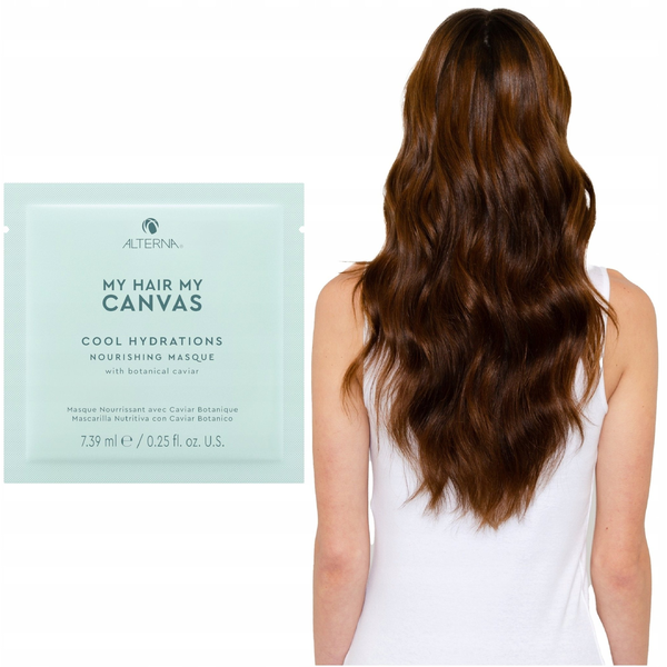 ALTERNA_My Hair My Canvas Cool Hydrations odżywcza maseczka na włosy 7,39ml