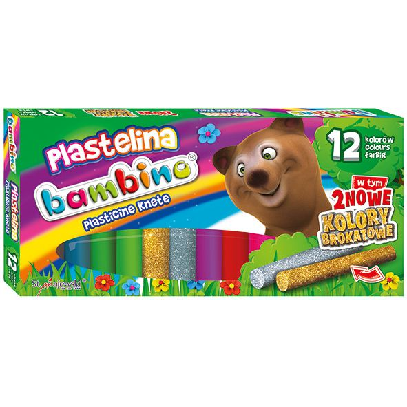 Bambino Színes Gyurma Szett - 12 db (5903235001710)