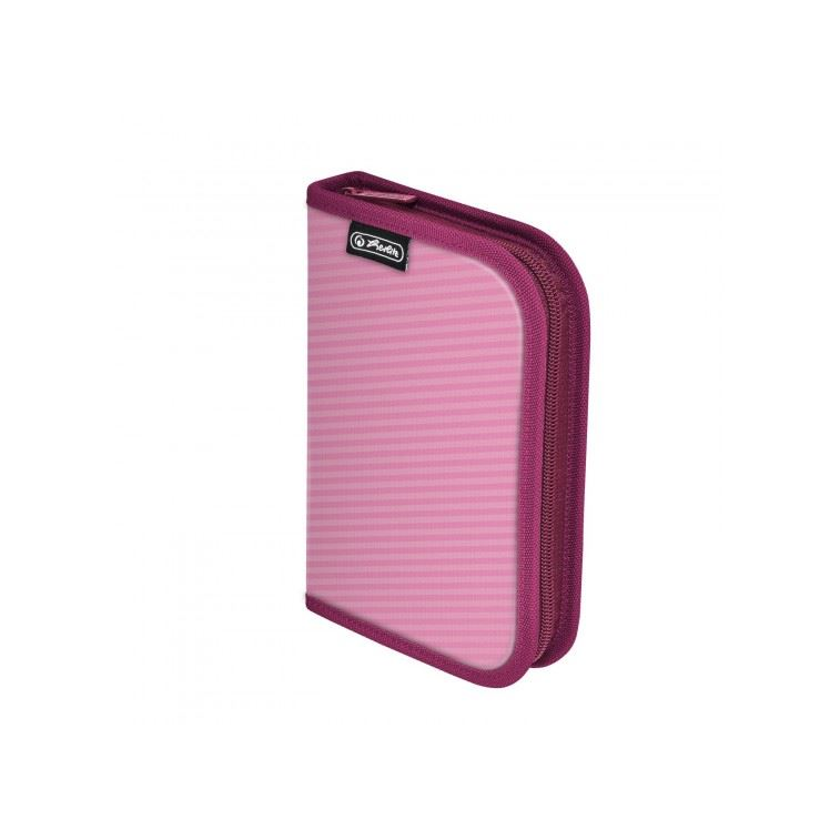 Herlitz 2-klapnis üres tolltartó pink (09492090) (Herlitz09492090)