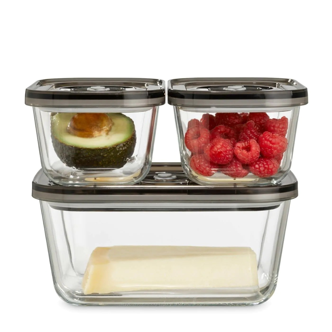 Caso VacuBoxx Eco-Set Vákumos Üveg tároló készlet (3db/csomag) (1177)