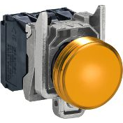 Schneider Electric XB4BVB5 alarm indikatorlys 24 V Gul