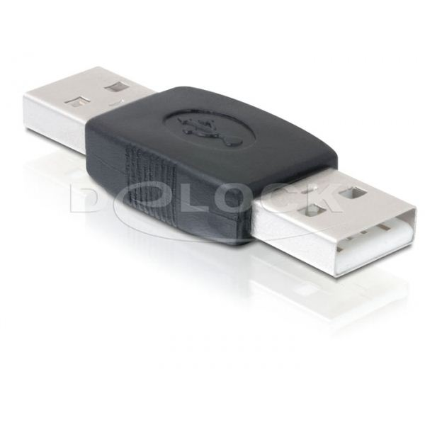 Delock DL65011 Gender Changer USB-A male -> USB-A male adapter (DL65011)