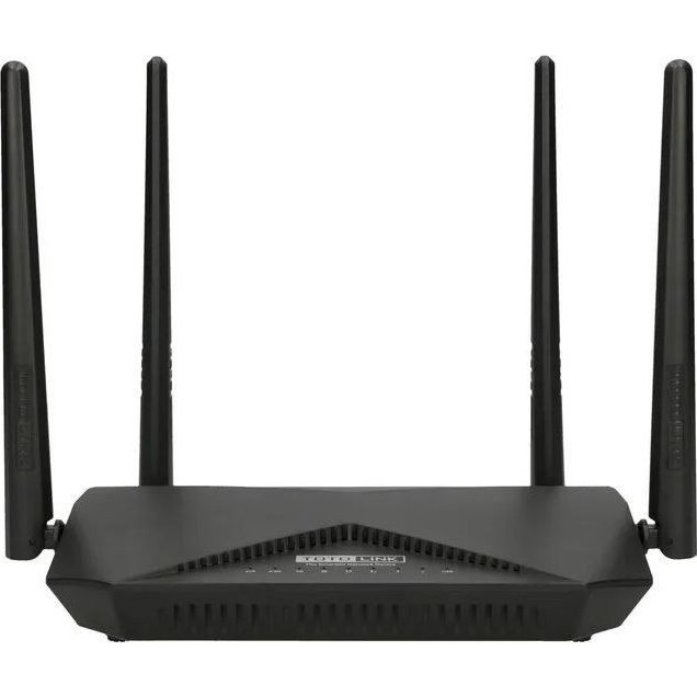 TOTOLINK A3002RU_V3 - trådløs router - vezetéknélküli router Gigabit Ethernet Kétsávos (2,4 GHz / 5 GHz) Fekete (A3002RU V3)