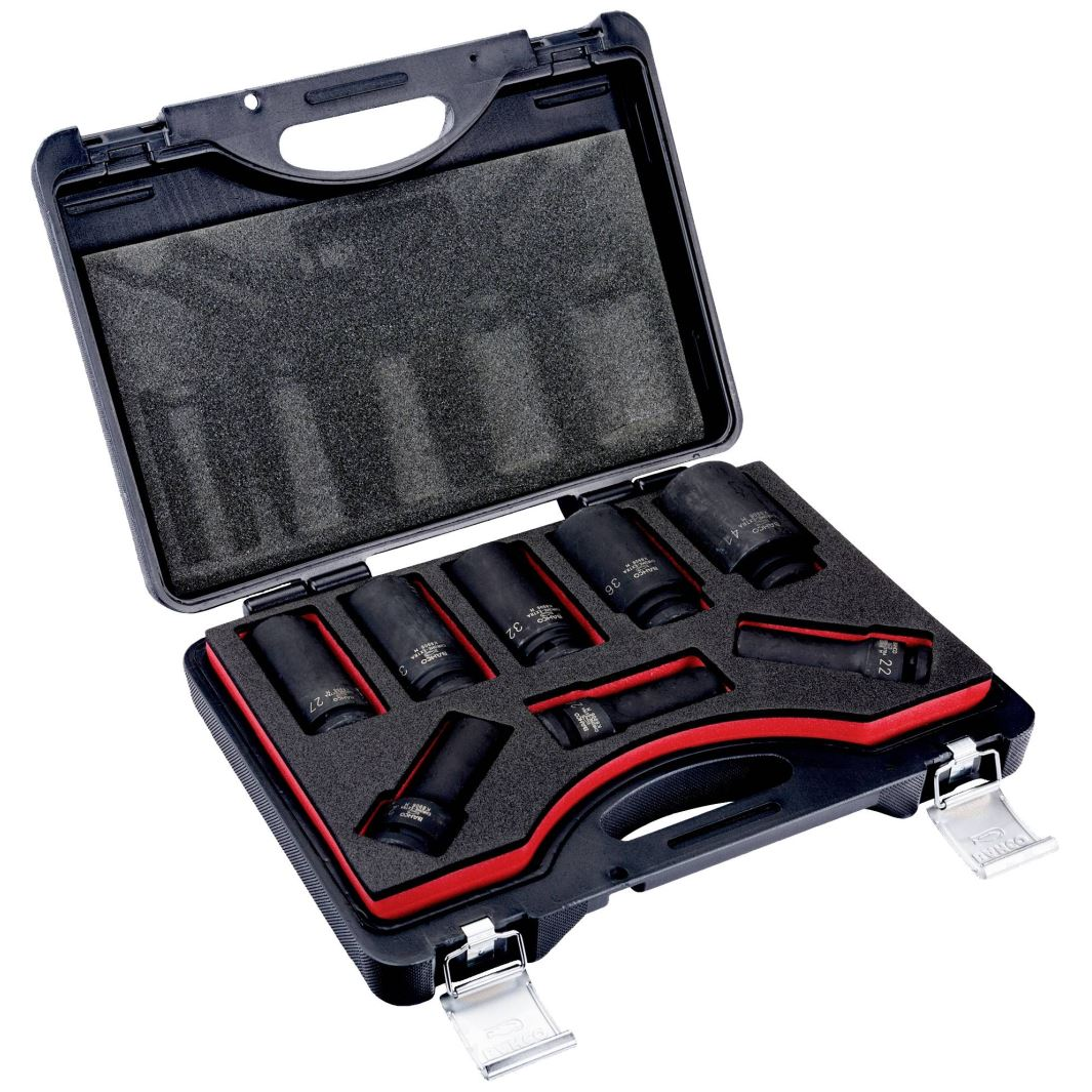 Bahco K8906M/8 Erő dugókulcs betét készlet 3/4 8 részes (K8906M/8)