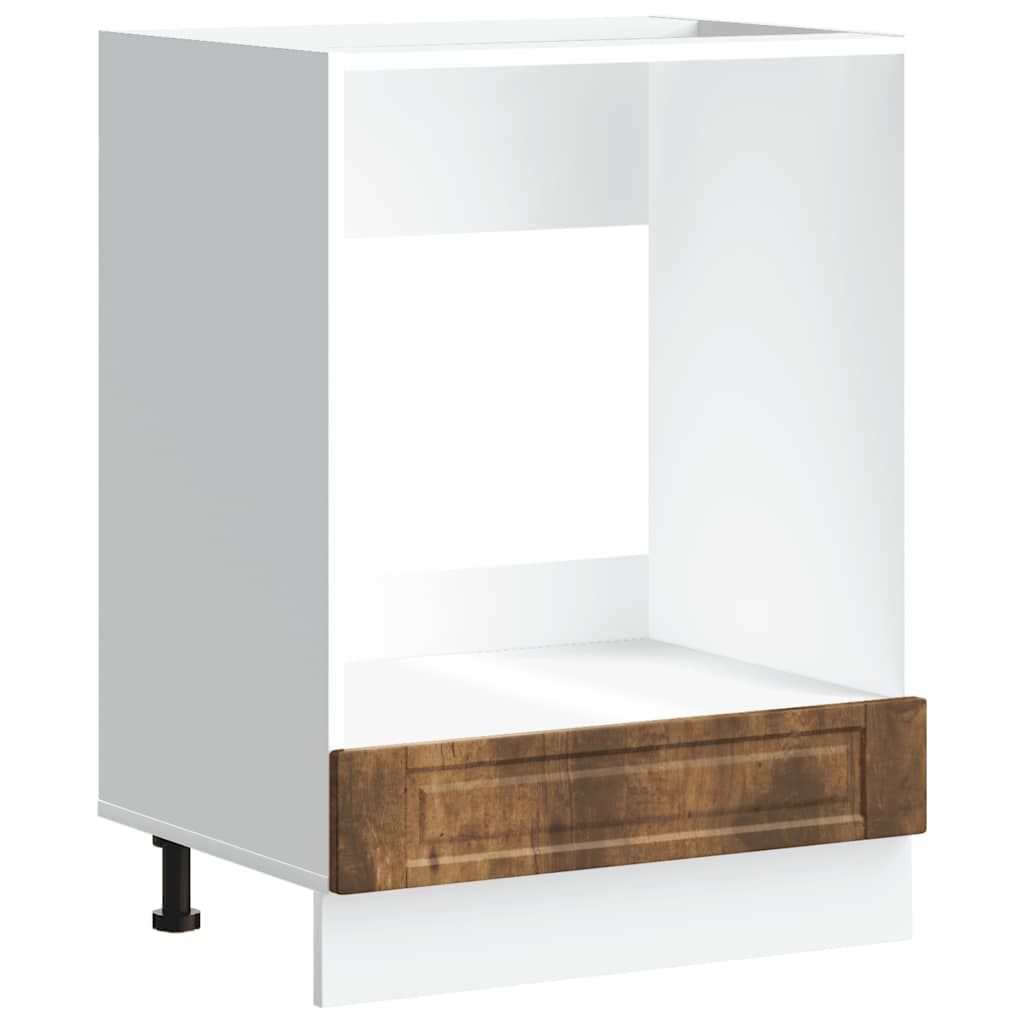 Porto füstös tölgy színű szerelt fa sütőszekrény (854002)