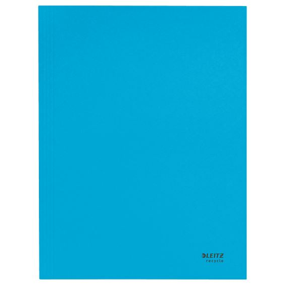 Leitz Recycle karbonsemleges karton 3-pólyás mappa kék (39060035) (Leitz39060035)