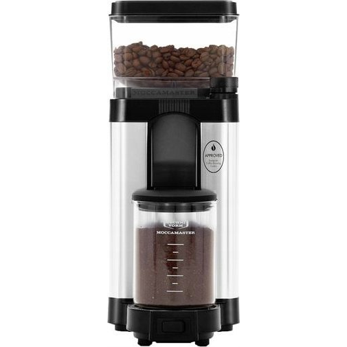 Młynek do kawy Moccamaster Moccamaster - KM5 Burr Grinder Polished Silver - Młynek automatyczny