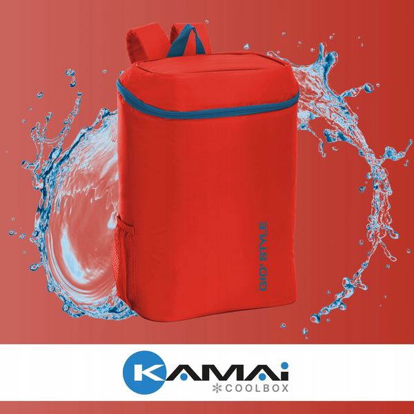 Thermal backpack Frio assorted, light blue|green|red