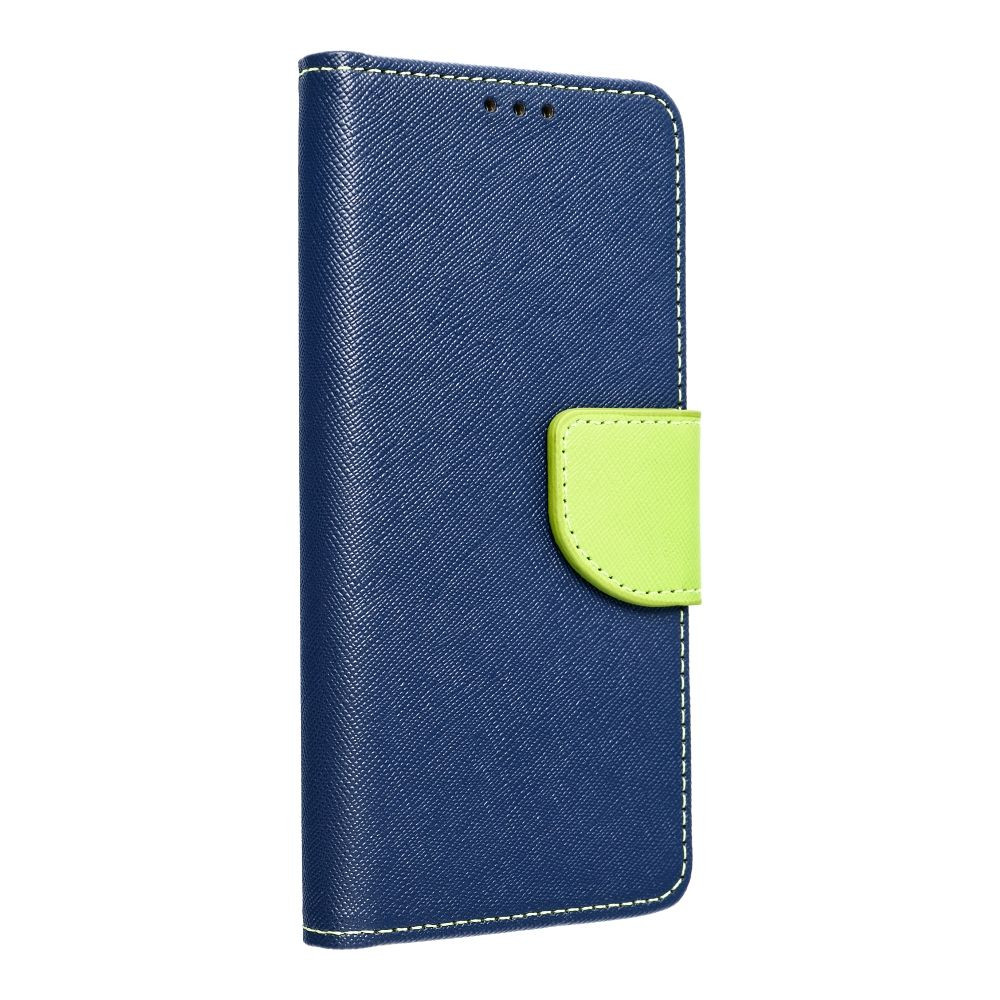 Xiaomi Redmi Note 13 4G, Oldalra nyíló tok, stand, Fancy Book, sötétkék (5903396277450)