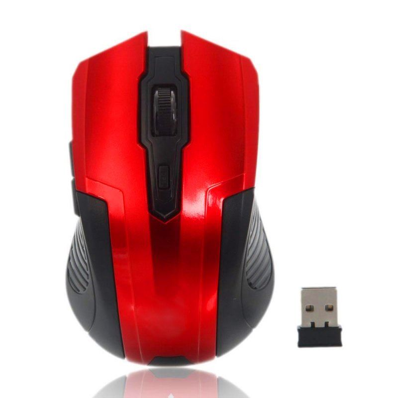 Мишка Silverline RF107 — RF107_R, червен