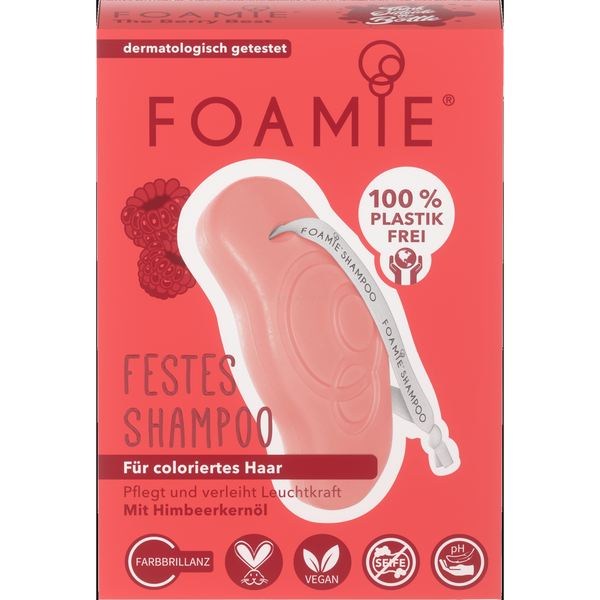 Шампоан Foamie The Berry Best Solid, боядисана коса, 80гр