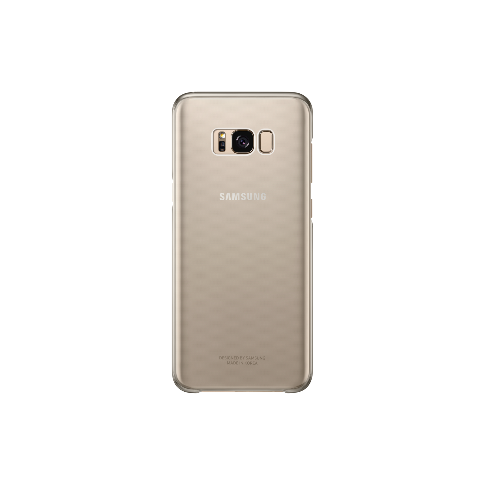 Samsung EF-QG955 Galaxy S8+ gyári Clear Cover Tok - Arany (EF-QG955CFEGWW)