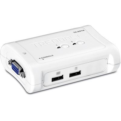 TRENDnet KVM Switch 2PC USB (TK-207K)