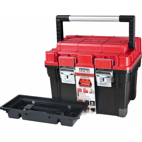 PATROL BOX HD COMPACT 1 RED 48x35x35cm