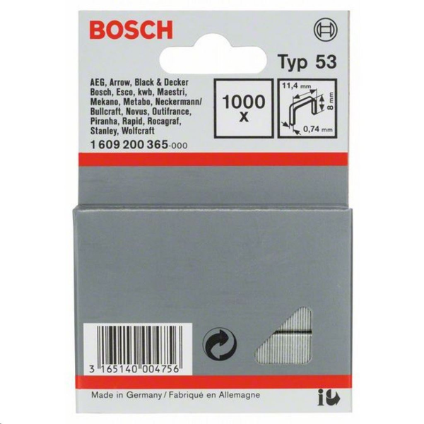 Bosch 2 609 200 210 nietjes 5000 nietjes