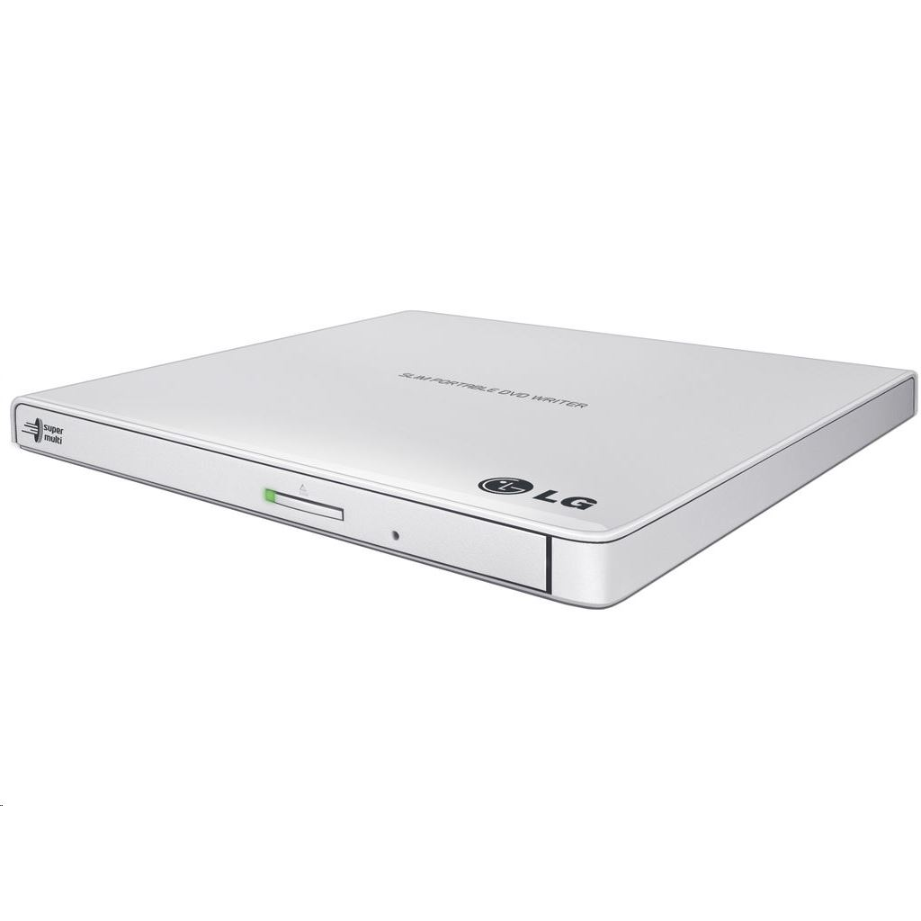 LG Slim DVD író külső fehér dobozos (GP57EW40) (GP57EW40)