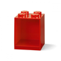 LEGO 41141730 polička ve tvaru kostky 4 červená
