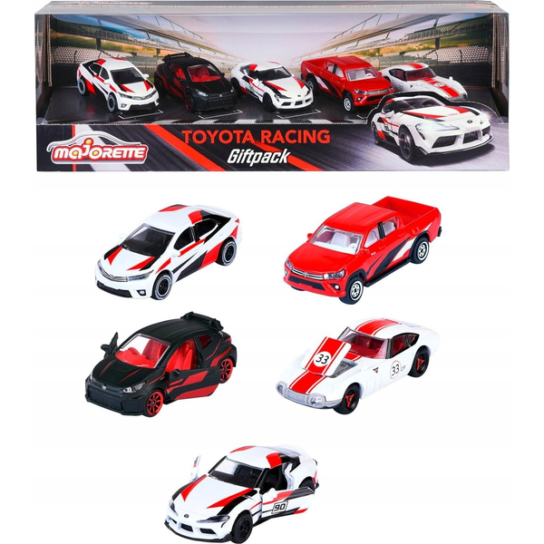 Majorette Személygépkocsi modell Toyota Racing 5 Series Kész modell Személygépkocsi modell