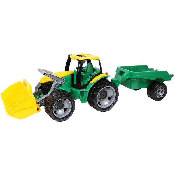 Lena GIGA TRUCKS Tractor with shovel & trailer