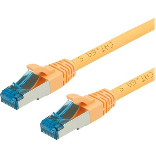Patchcord Value S/FTP 6a RJ45 / RJ45 5 m žlutý