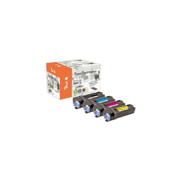 Peach 111725 tonercartridge 1 stuk(s) Zwart, Cyaan, Magenta, Geel