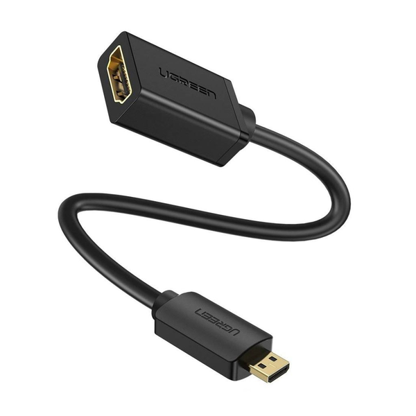 Ugreen 20134 HDMI kabel 0,1 m HDMI Typ D (micro) HDMI Typ A (standardní) Černá