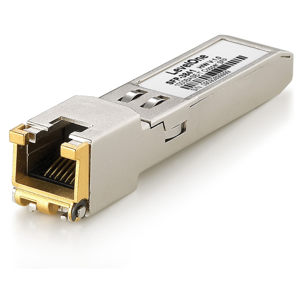 LevelOne SFP-3841 мрежов трансивърен модул Мед 1250 Мбит/с