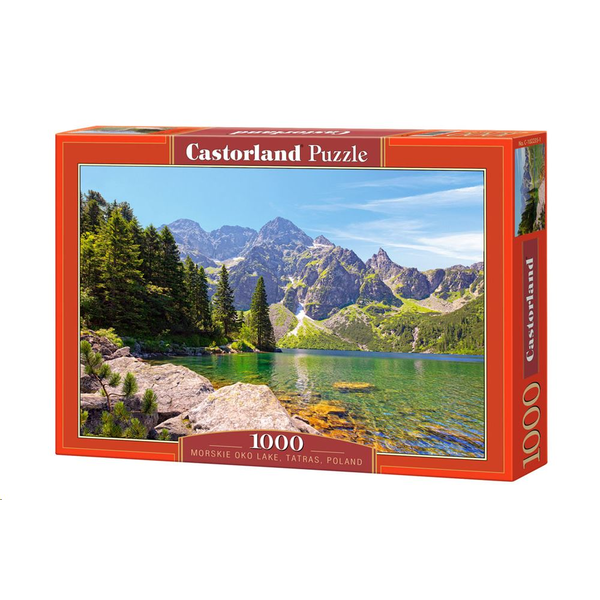 Castorland Morskie Oko lake, Tatras, Poland 1000 pcs Puzzle 1000 kusů Krajina