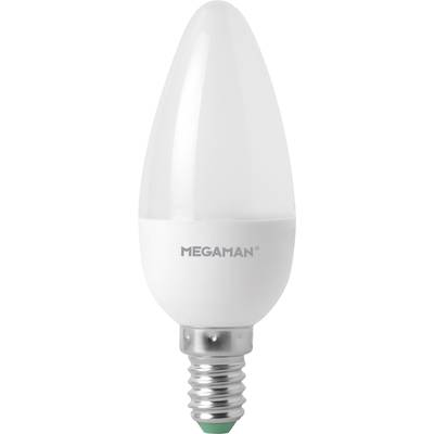 Megaman MM21122 LED EEK G (A - G) E14 Gyertya forma 3.5 W = 25 W Melegfehér (Ø x H) 35 mm x 100 mm Dimmelhető 1 db (MM21122)