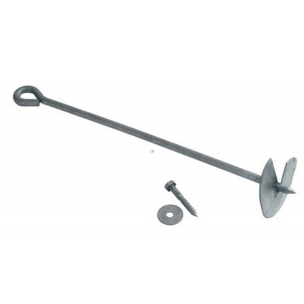 Sharky galvanizált földhorgony - 1 darab (SH830038)