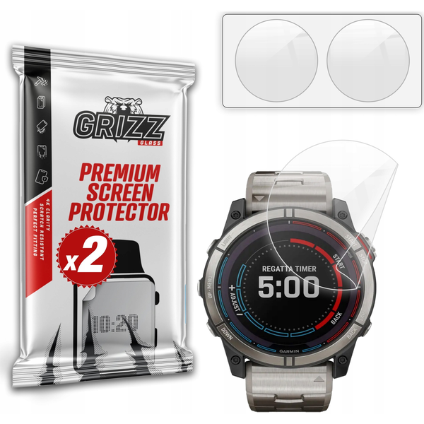 Folia ceramiczna GrizzGlass CeramicFilm do Garmin quatix 7X 51mm