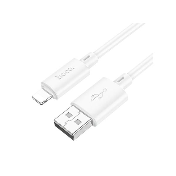 Kábel Hoco USB - USB typ C 1 m biely