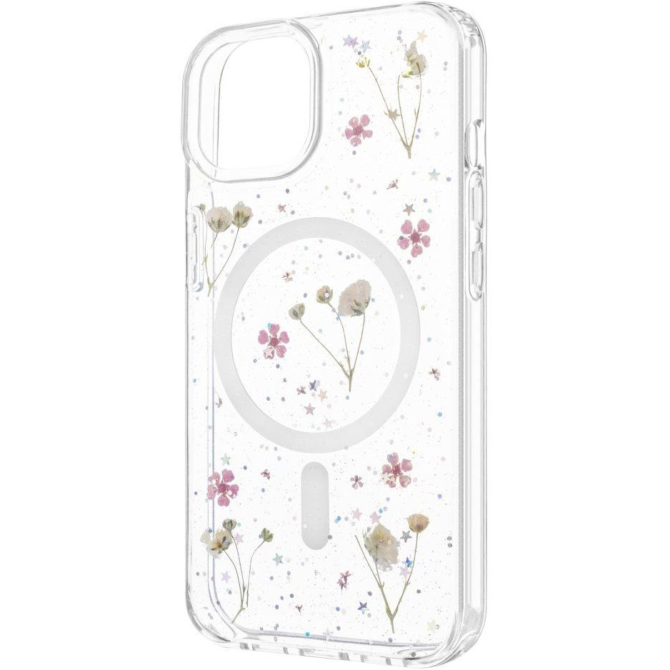 FIXED MagBloom s podporou MagSafe pro Apple iPhone 13 Blush Plum (FIXBLM-723-BP)