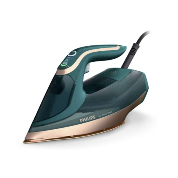 Philips 8000 series DST8030/70 vasaló Gőzölős vasaló SteamGlide Elite vasalótalp 3000 W Zöld