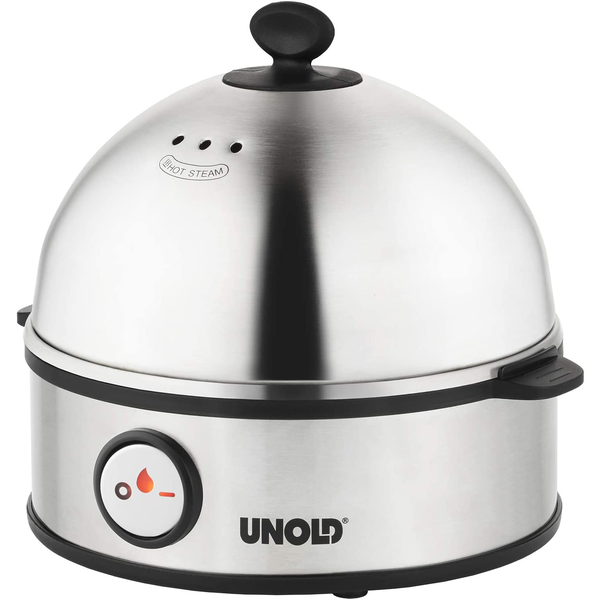Unold 38626 уред за приготовление на яйца 7 яйце(а) 360 W Черен, Неръждаема стомана